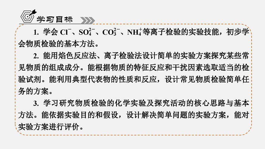 專題2　第1單元　課題2　物質(zhì)的檢驗(yàn)　物質(zhì)性質(zhì)和變化的探究 高一化學(xué)同步精品課件（蘇教版2019必修第一冊(cè)）第4頁(yè)