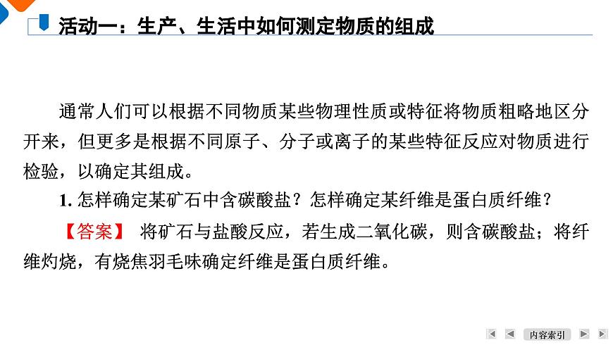 專題2　第1單元　課題2　物質(zhì)的檢驗(yàn)　物質(zhì)性質(zhì)和變化的探究 高一化學(xué)同步精品課件（蘇教版2019必修第一冊(cè)）第6頁(yè)