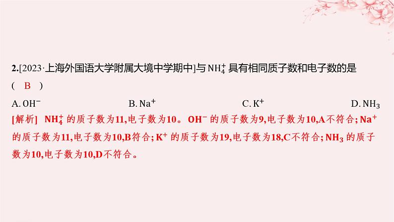 江苏专用2023_2024学年新教材高中化学专题2研究物质的基本方法第三单元人类对原子结构的认识第二课时原子核外电子排布分层作业课件苏教版必修第一册02