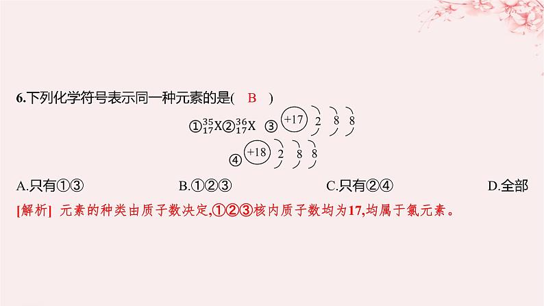 江苏专用2023_2024学年新教材高中化学专题2研究物质的基本方法第三单元人类对原子结构的认识第二课时原子核外电子排布分层作业课件苏教版必修第一册07