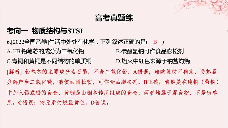 江苏专用2023_2024学年新教材高中化学专题1揭示物质结构的奥秘分层作业课件苏教版选择性必修207