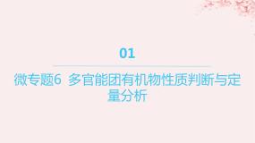 江苏专用2023_2024学年新教材高中化学专题4生活中常用的有机物__烃的含氧衍生物微专题6多官能团有机物性质判断与定量分析课件苏教版选择性必修3