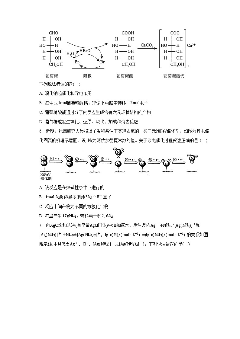 2023-2024学年四川省成都七中高三(上)入学化学试卷(含解析)02