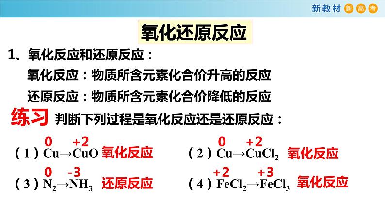 1.3.1.氧化还原反应课件2023-2024学年高一上学期化学人教版(2019)必修第一册第8页