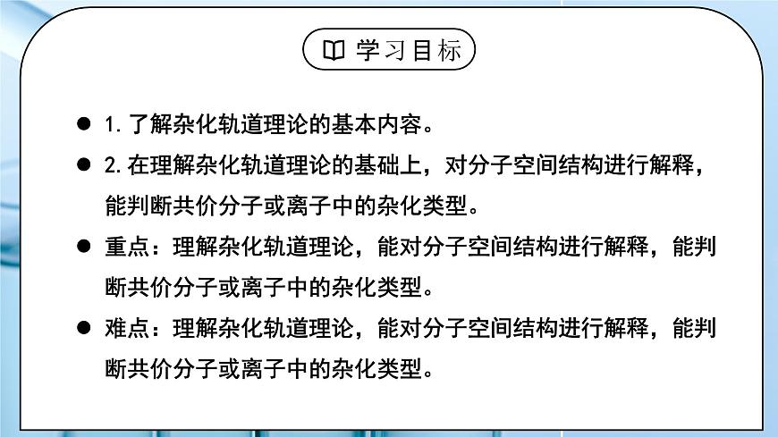 【核心素養(yǎng)】人教版高中化學(xué)選修二 《分子的空間結(jié)構(gòu)》第二課時 課件第3頁