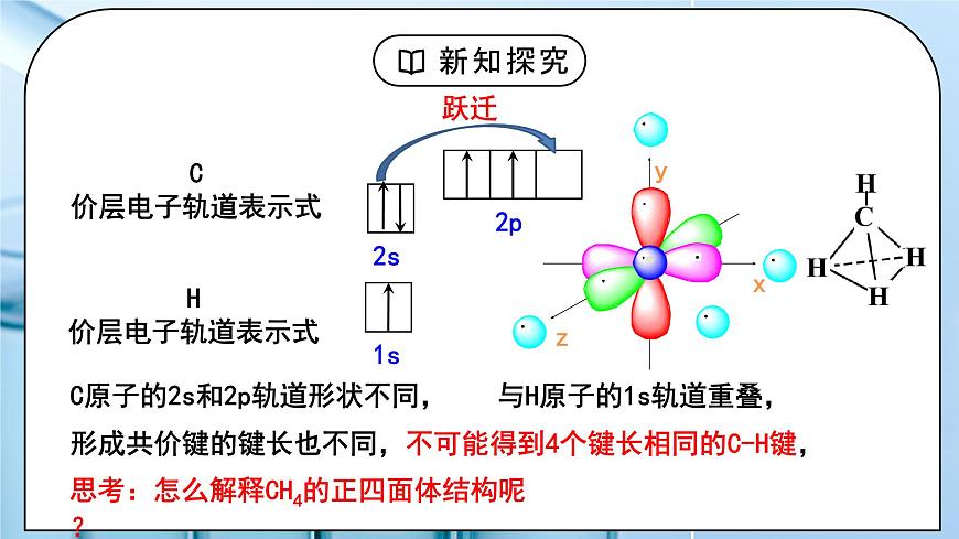 【核心素養(yǎng)】人教版高中化學(xué)選修二 《分子的空間結(jié)構(gòu)》第二課時 課件第5頁
