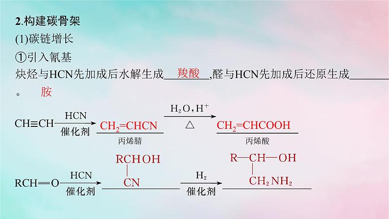 新教材2023_2024学年高中化学第3章烃的衍生物第5节有机合成第1课时有机合成的主要任务课件新人教版选择性必修306