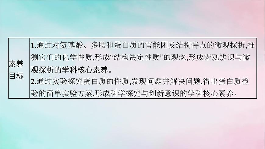 新教材2023_2024學(xué)年高中化學(xué)第4章生物大分子第2節(jié)蛋白質(zhì)課件新人教版選擇性必修3第3頁(yè)