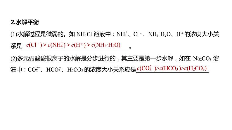 新高考化学一轮复习精品课件 第9章 第55讲 溶液中“粒子”浓度关系 (含解析)03