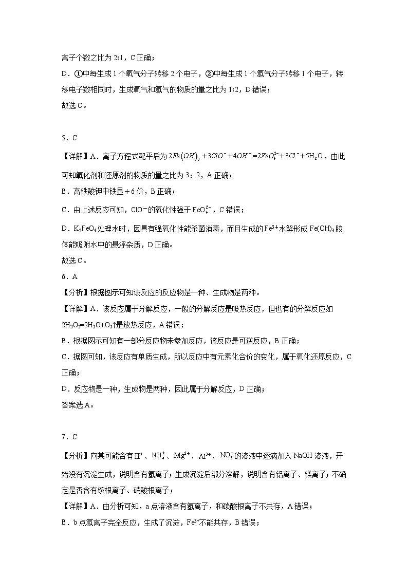 福建省福州市福清市西山学校高中部2023-2024学年高三上学期9月月考化学试卷(Word版含答案)02