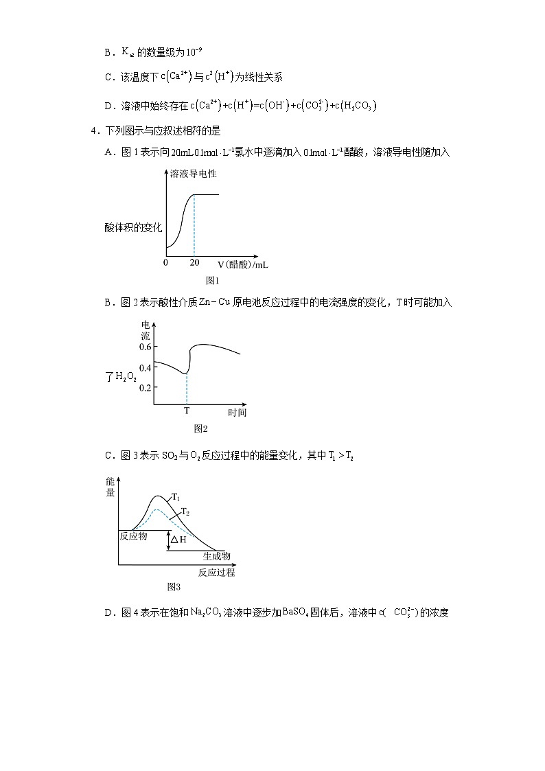 3.4.1难溶电解质的沉淀溶解平衡课堂同步练-人教版高中化学选择性必修1第2页