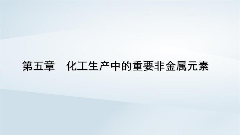 新教材2023年高中化学第5章化工生产中的重要非金属元素第2节氮及其化合物第2课时氨和铵盐课件新人教版必修第二册01