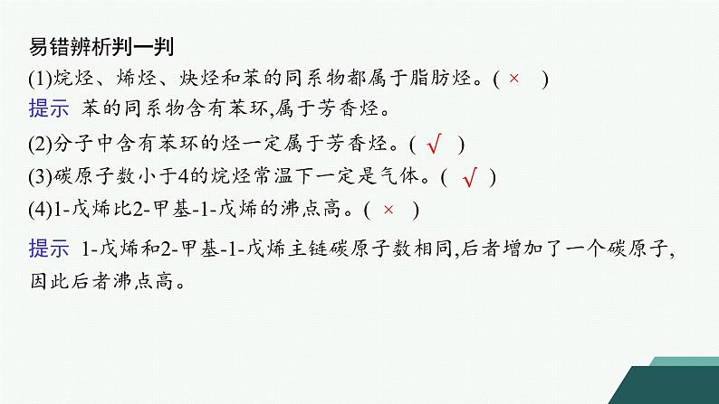 3.1.1 烃的分类 烷烃的性质课件 2023-2024学年高二化学选择性必修3第7页