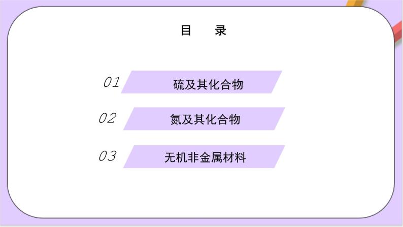 第五章化工生产中的重要非金属元素  课件+分层作业+知识清单02