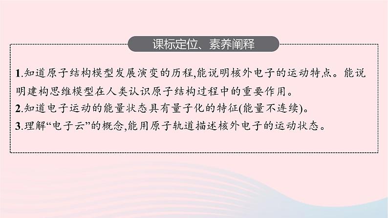 新教材适用2023_2024学年高中化学专题2原子结构与元素性质第1单元原子核外电子的运动第1课时原子核外电子的运动课件苏教版选择性必修203