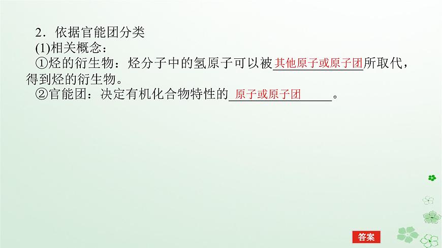 新教材2023版高中化學(xué)第一章有機(jī)化合物結(jié)構(gòu)特點(diǎn)與研究方法第一節(jié)有機(jī)化合物的結(jié)構(gòu)特點(diǎn)課件新人教版選擇性必修3第6頁(yè)