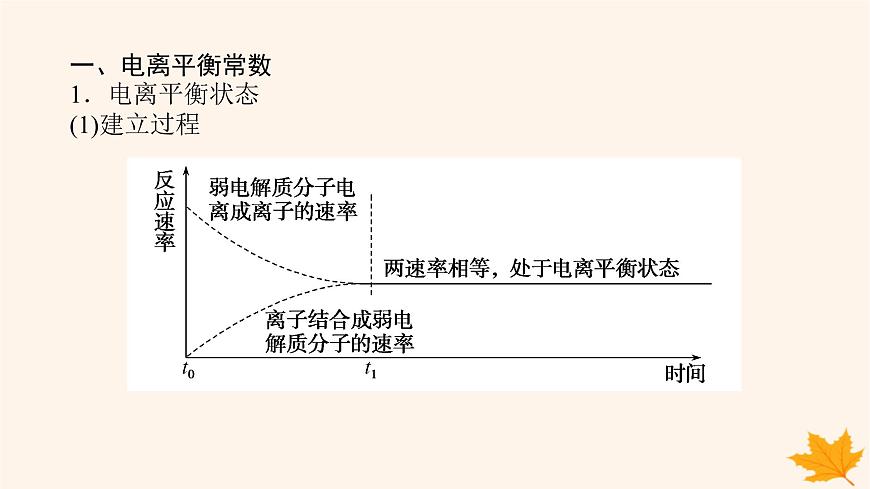 新教材2023版高中化學(xué)第3章物質(zhì)在水溶液中的行為第2節(jié)弱電解質(zhì)的電離鹽類的水解第1課時弱電解質(zhì)的電離平衡課件魯科版選擇性必修1第6頁
