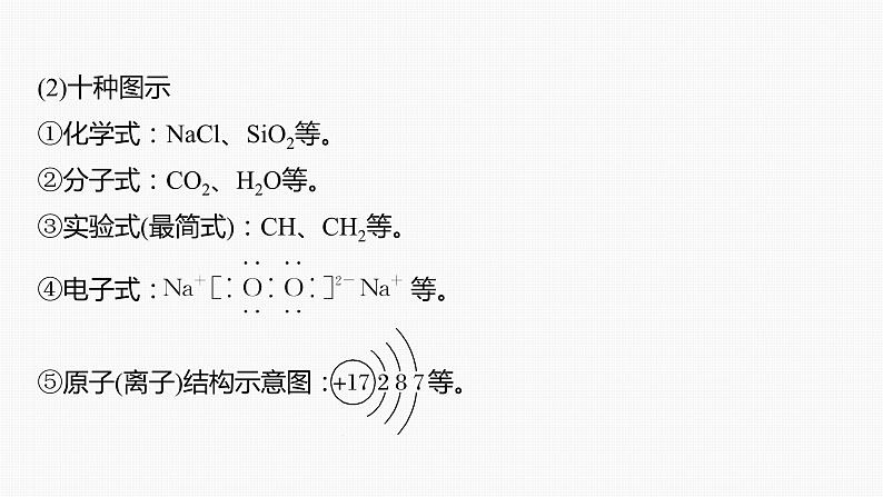 专题一化学用语与基本概念 选择题专攻1.化学用语的规范使用课件-2024年高考化学二轮复习第4页