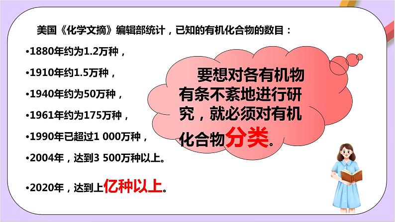 人教版高中化学选修三1.1.1 《有机化合物的结构特点》第1课时课件03