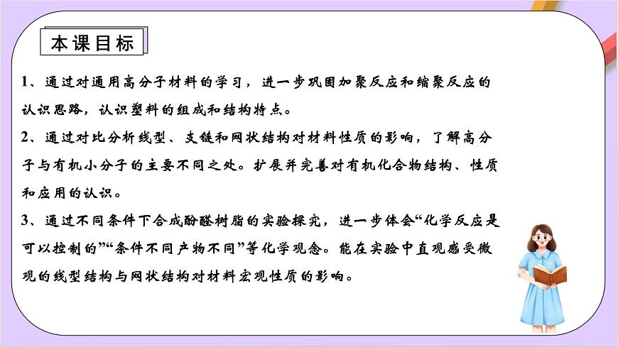 人教版高中化學(xué)選修三5.2.1《通用高分子材料》課件第2頁(yè)