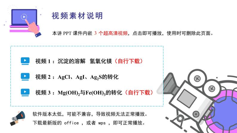 （人教A版选择性必修第一册）高二化学同步精品课件课后练习+解析讲义 第22讲 沉淀溶解平衡的应用02