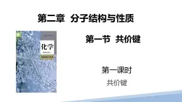 第二章第一节共价键第一课时 2024年高二选择性必修2《物质结构与性质》精品课件