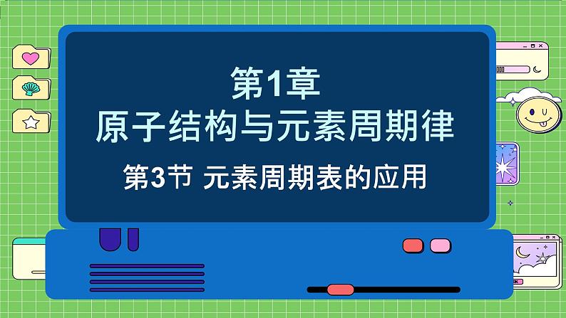 鲁科版高中化学必修第二册 1.3 元素周期表的应用 PPT课件第1页
