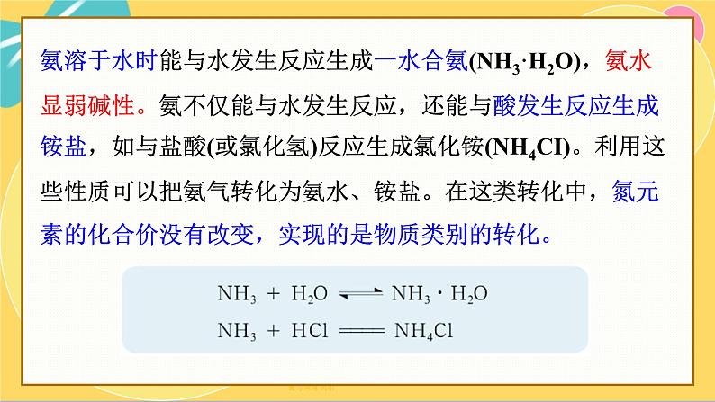 鲁科版高中化学必修第一册 3.3.2 氨的转化 PPT课件第6页