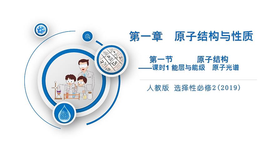 第一章 第一節(jié) 第1課時(shí)  能層與能級(jí) 基態(tài)與激發(fā)態(tài) 原子光譜-教學(xué)課件第1頁(yè)