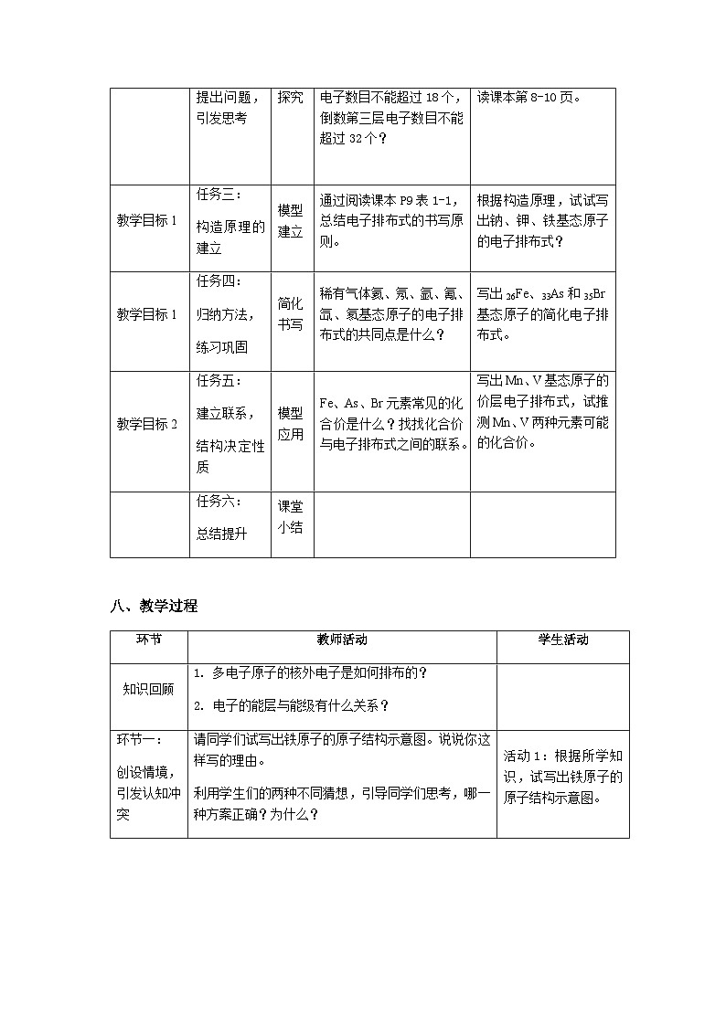 第一章 第一節(jié) 第2課時(shí) 構(gòu)造原理與電子排布式-教學(xué)設(shè)計(jì)第3頁