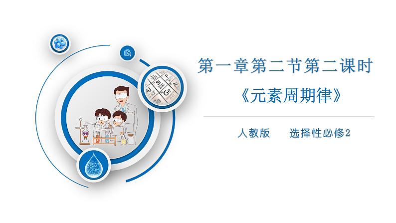 高二化学(人教版)选择性必修第2册 第一章 第二节 第二课时 元素周期律1-教学课件、教案、学案、作业01