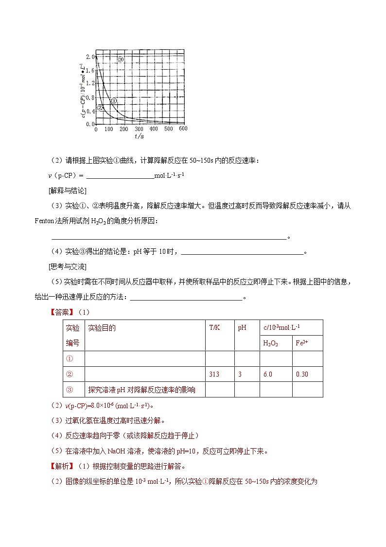 第6章 化学反应速率和化学平衡复习(教师版)-高一化学同步精品讲义(沪科版必修第二册)第2页