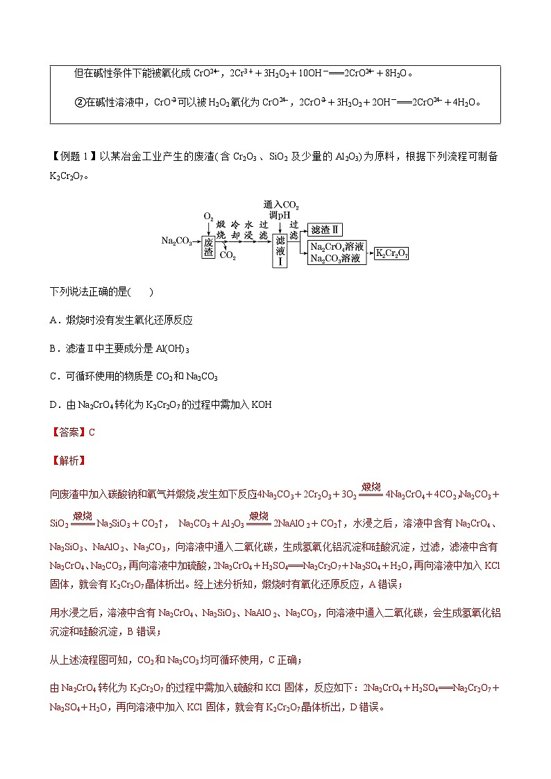 第19讲 铬、锰、钒、钴、镍及其化合物(解析版)-备战2023年高考化学【一轮·夯实基础】复习精讲精练第2页
