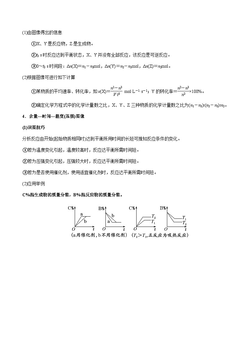 第35讲 化学反应速率、化学平衡图像分析(原卷版)-备战2023年高考化学【一轮·夯实基础】复习精讲精练售后微信 403032929第3页