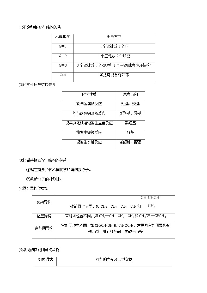 第59讲 有机物原子共面的判断、同分异构体的书写 -备战2023年高考化学【一轮·夯实基础】复习精讲精练03