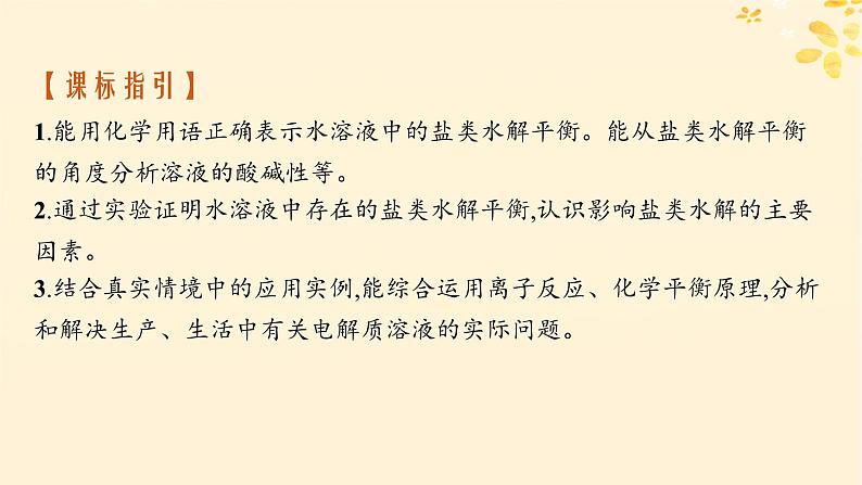 备战2025届新高考化学一轮总复习第8章水溶液中的离子反应与平衡第42讲盐类的水解课件02