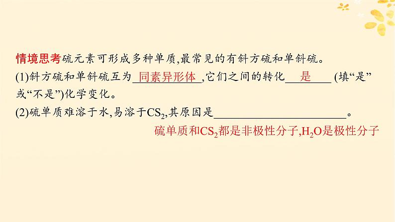 备战2025届新高考化学一轮总复习第4章非金属及其化合物第17讲硫及其氧化物课件06