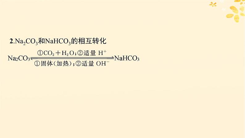 备战2025届新高考化学一轮总复习第3章金属及其化合物第9讲碳酸钠与碳酸氢钠碱金属课件08