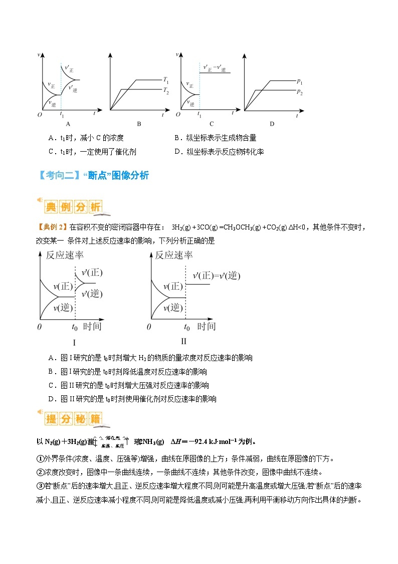 题型12化学平衡图表分析-2024年高考化学二轮题型归纳与变式演练（新高考）03