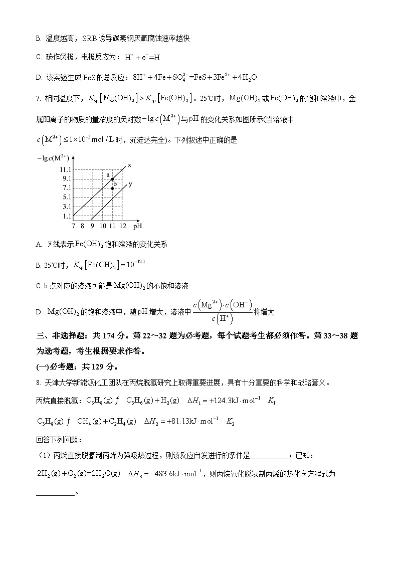 2024届四川省大数据学考联盟高三第一次质量检测理科综合试题-高中化学(原卷版)第3页