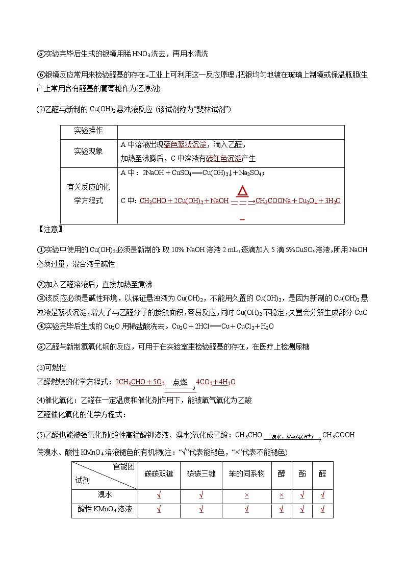 【期中复习】2023-2024学年(人教版2019)高二化学下册期中专题训练 专题06 醛 酮 羧酸 羧酸衍生物(解析版)第3页