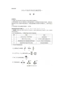 湖南名校联考联合体2024届高三下学期高考考前仿真联考化学试题(PDF版附解析)