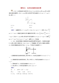 2025版高考化学一轮总复习提升训练第七章化学反应速率和化学平衡第二十三讲化学反应速率及影响因素考点一化学反应速率及计算微考点1化学反应速率及其计算