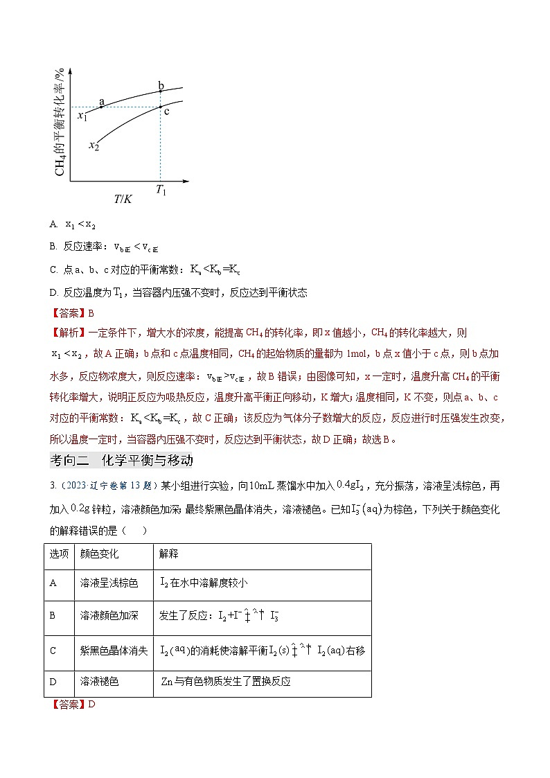 专题08  反应速率与化学平衡(解析版)第3页