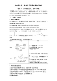 新高考化学二轮备考选择题高频热点特训习选择题专项突破专项突破22 有机物的组成、结构与性质