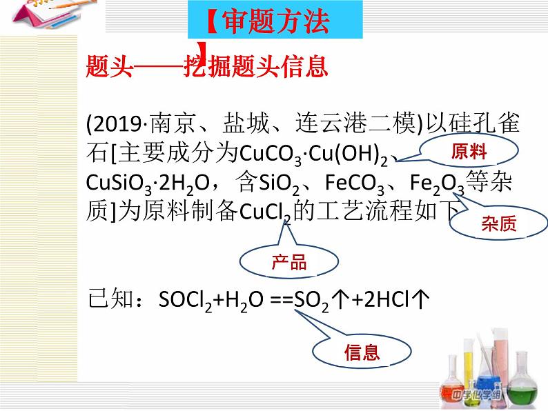 高考化学二轮复习- 化学工艺流程(PPT)第2页