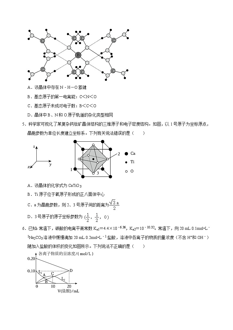 福建省名校联盟全国优质校2024届高三下学期高考化学联考试卷(变式卷)(Word版附答案)第2页