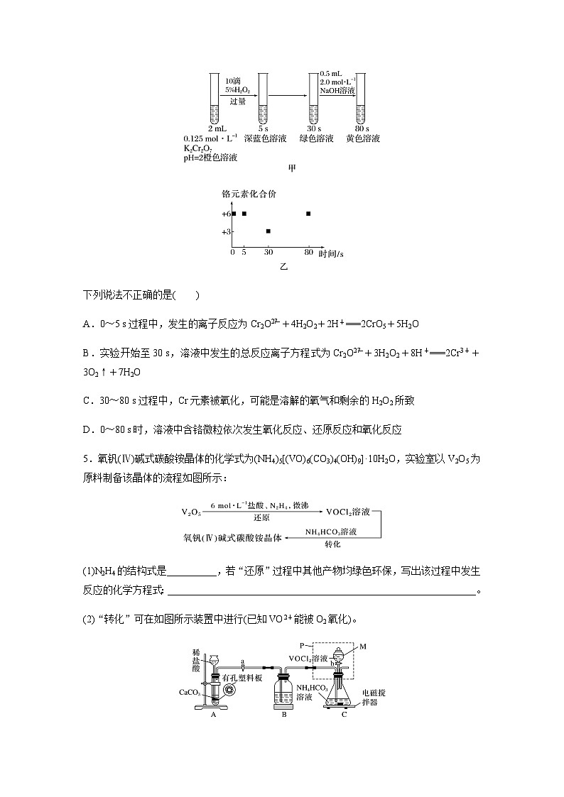第33练 陌生过渡金属及其化合物的制备流程分析 同步练习(含答案)-2025年高考化学一轮复习第3页