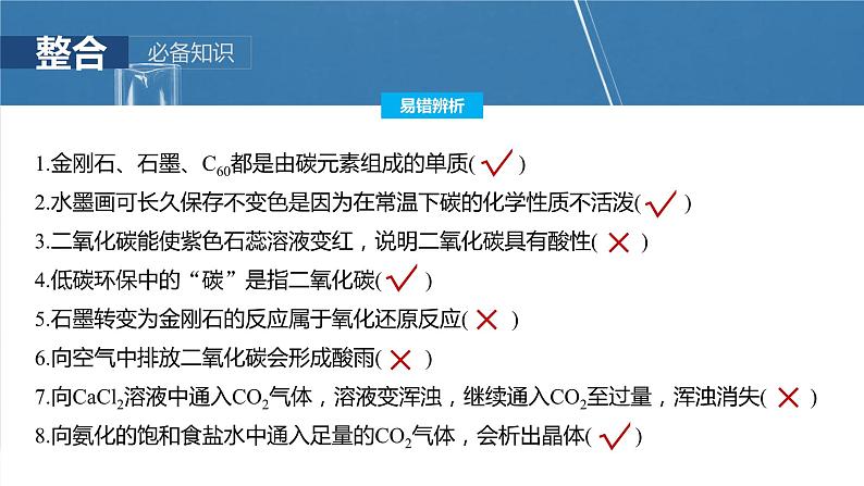 大单元二 第五章 第25讲 碳、硅 无机非金属材料第8页