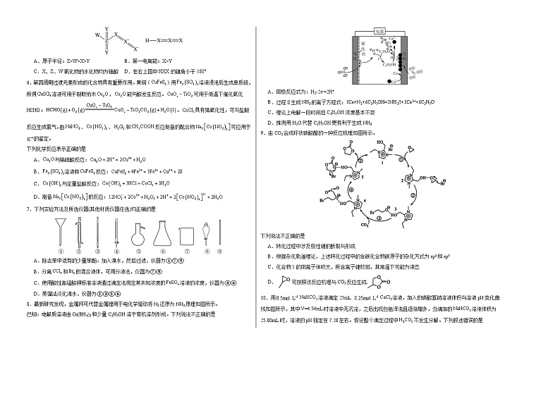 高考化学模拟(福建卷)-2024年高考化学考前押题密卷02